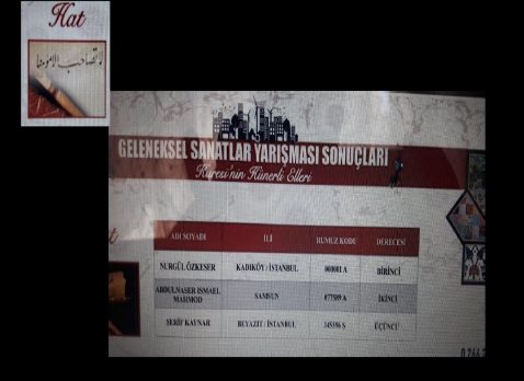 Yarışma sonuçlarının ilanı