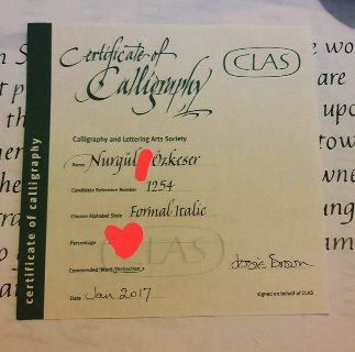 CLAS Formal Italic sertifikası