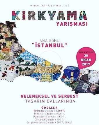 İstanbul Kırkyama Yarışması afişi