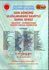 Gün Dönümü uluslararası davetli sanal sergi afişi