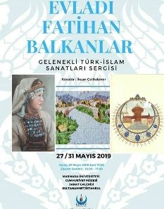 Evlad-ı Fatihan Balkanlar sergisi afişi